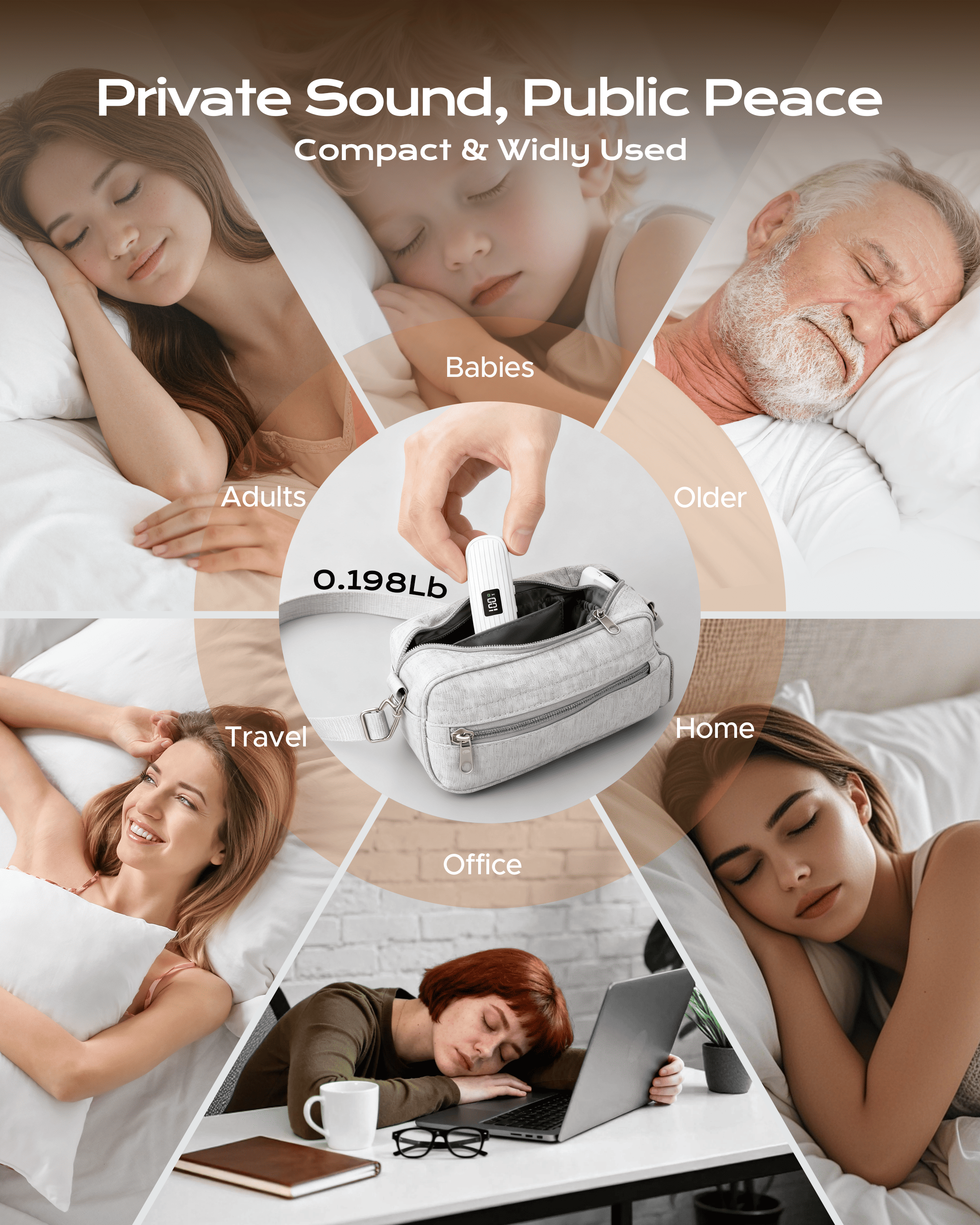 Bone Conduction Under Pillow Speaker